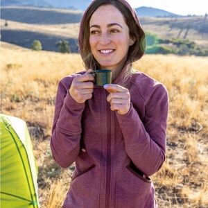 title nine Mighty fleece full zip